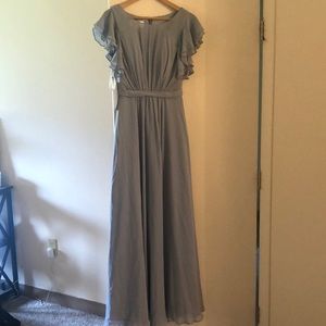 COPY - Dusty Blue Bridesmaid Dress from Azazie